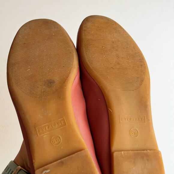 Everlane The Day Italian Leather Loafer in Dark Rose - Picture 6 of 8